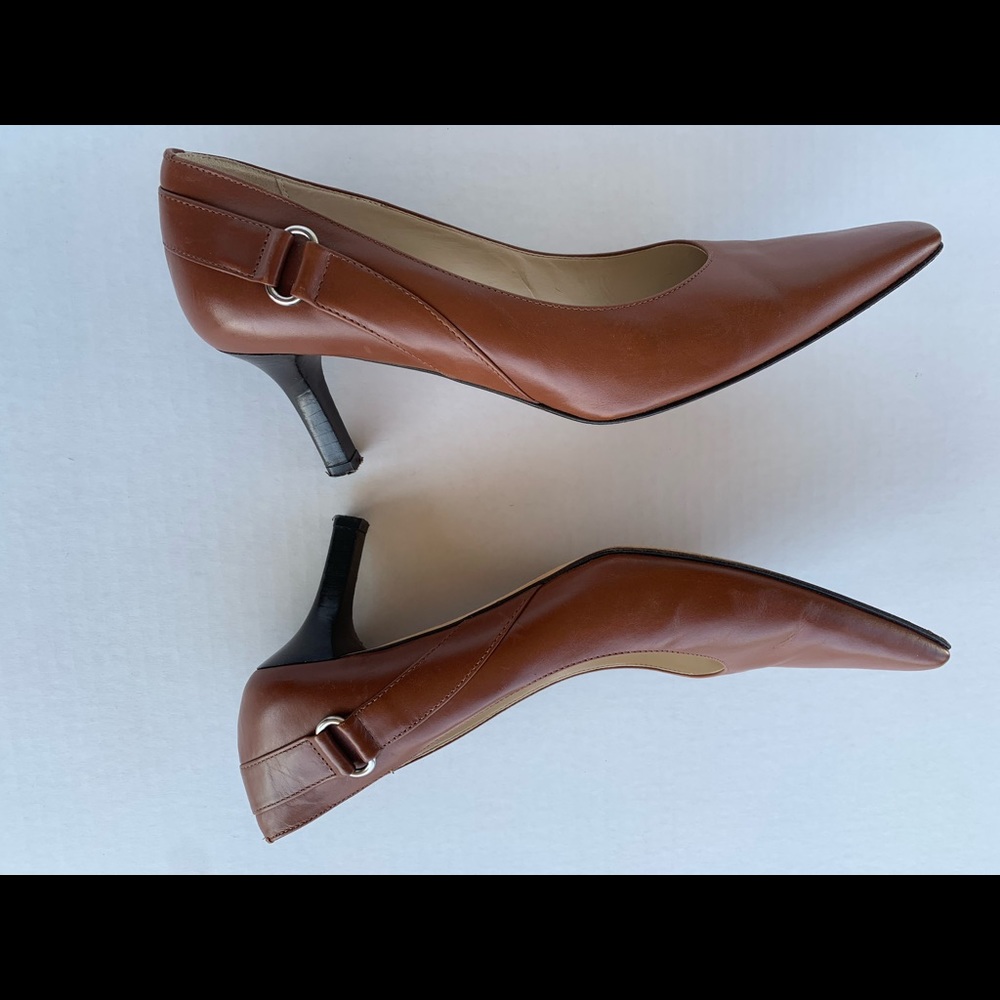 Talbots Brown 2.5 inch Heel Sz 8